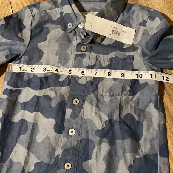 Peek Camo Button Front Shirt NWT - Picture 8 of 8